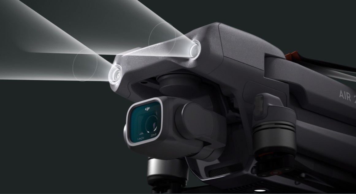 Flycam DJI Mavic Air 2S Fullbox Chính Hãng 11 DJI Mavic Air 2S cam bien