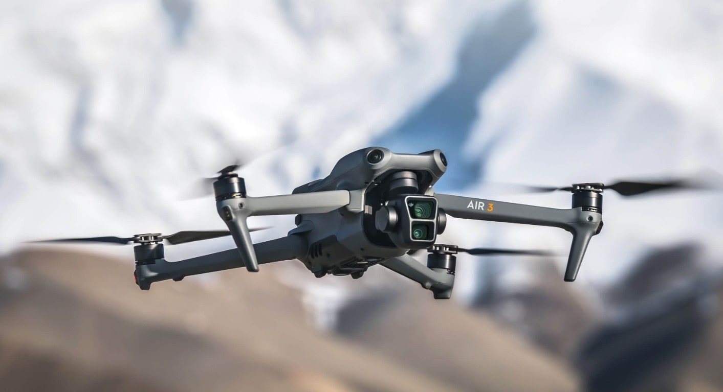 Flycam DJI Air 3 Fullbox Chính Hãng 30 Flycam DJI Air 3 hoàn hảo từng chi tiết