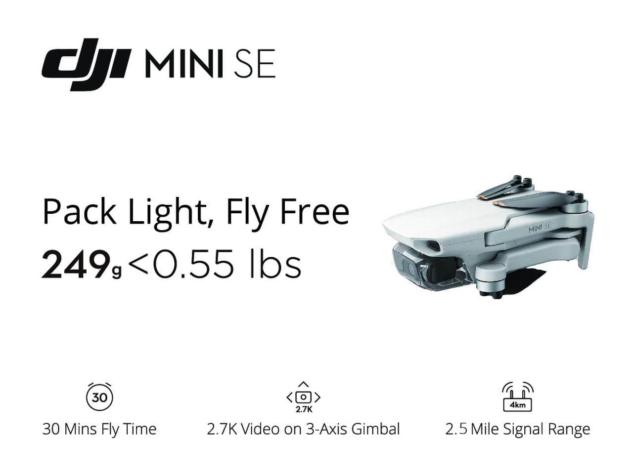 Flycam DJI Mini SE Fullbox Chính Hãng 24 Flycam DJI Mini SE new
