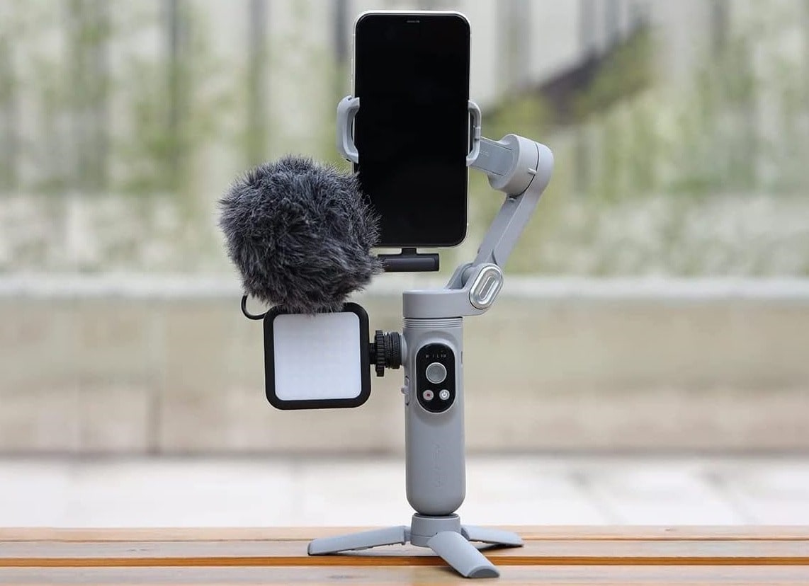 Gimbal Smart X Pro 2024 New Fullbox 25 Gimbal Smart X Pro có đèn trợ sáng