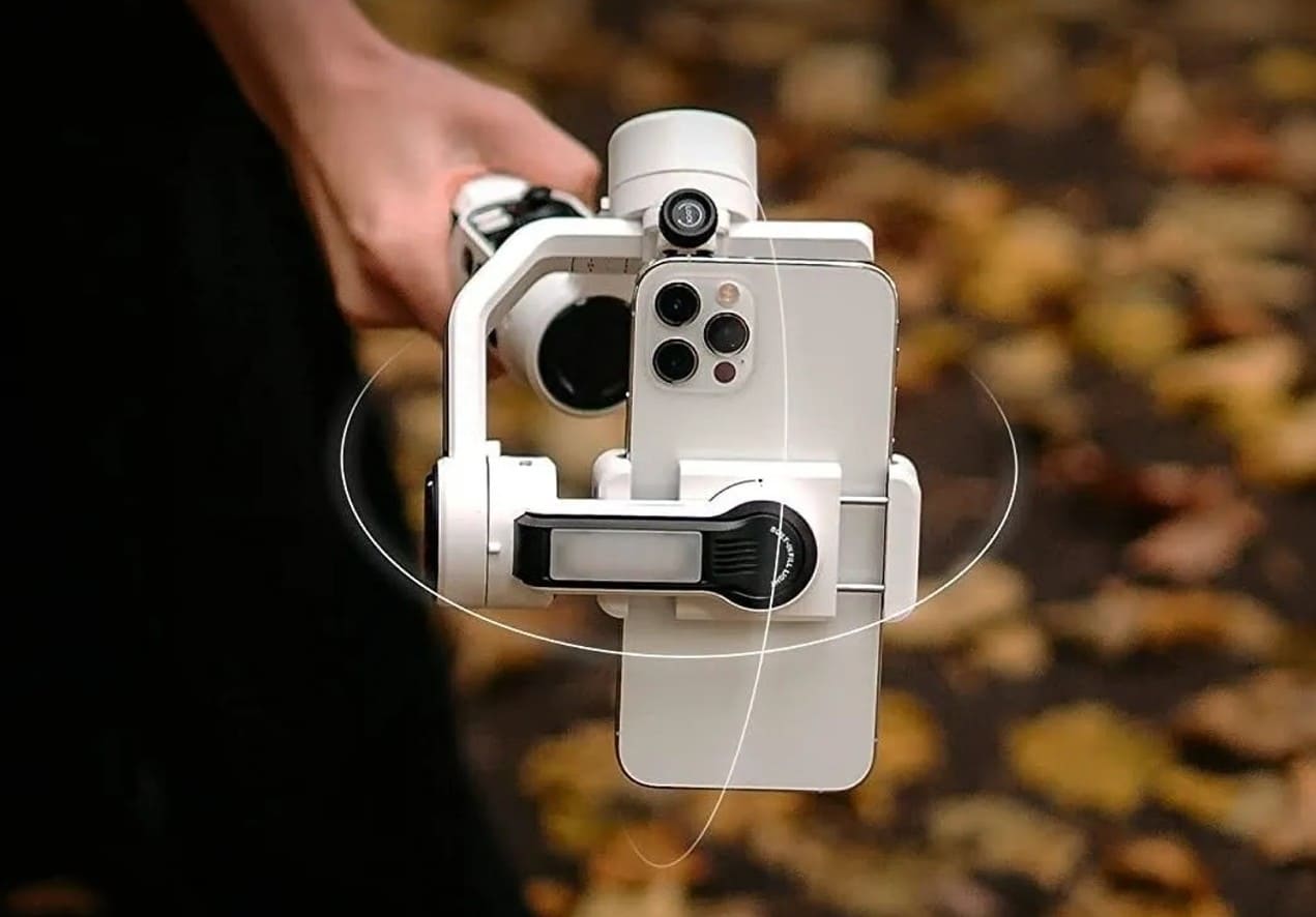 Gimbal Zhiyun Smooth 5S Pro xoay 360 độ