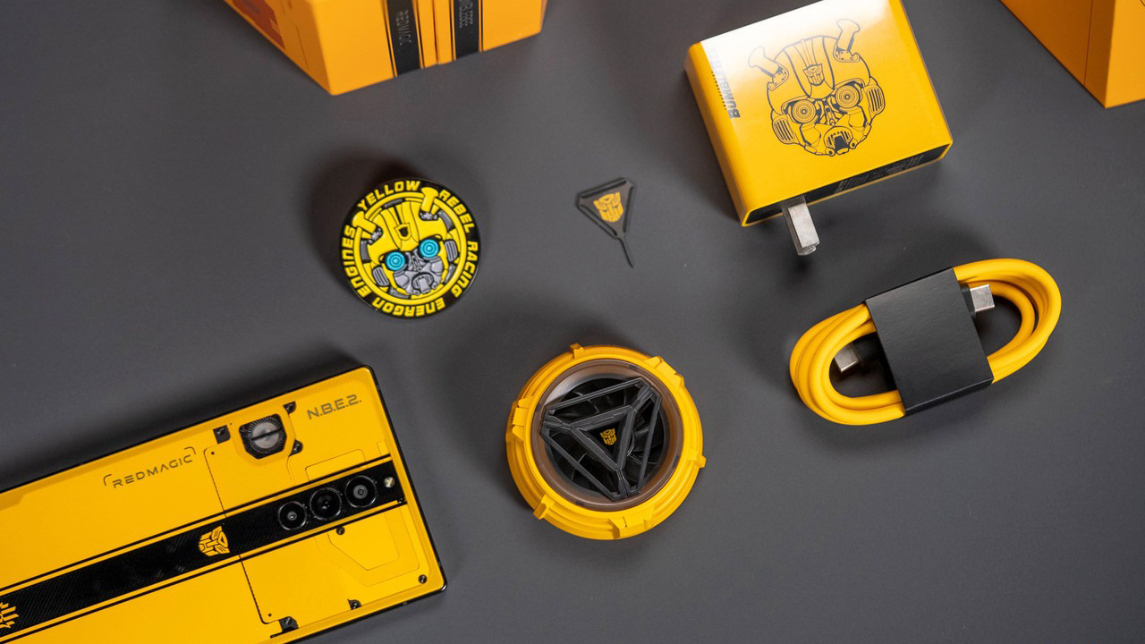 ZTE Nubia Red Magic 8S Pro Plus Bumblebee Edition 22 Rebmagic 8S Pro Plus Bumblebee Edition fullbox