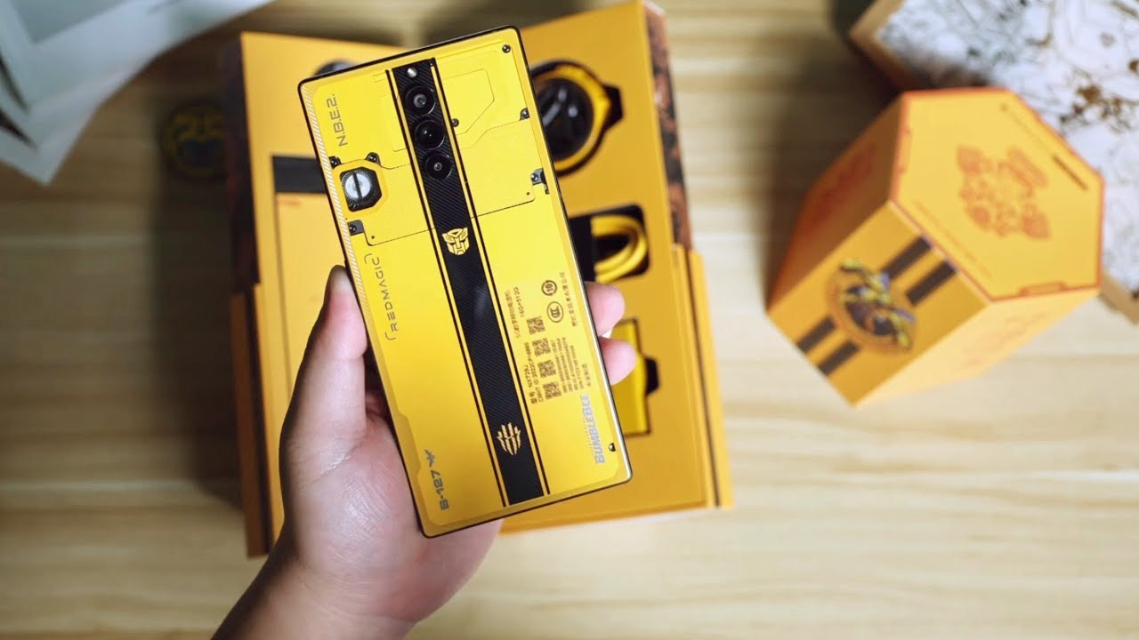 ZTE Nubia Red Magic 8S Pro Plus Bumblebee Edition 20 Rebmagic 8S Pro Plus Bumblebee Edition trên tay