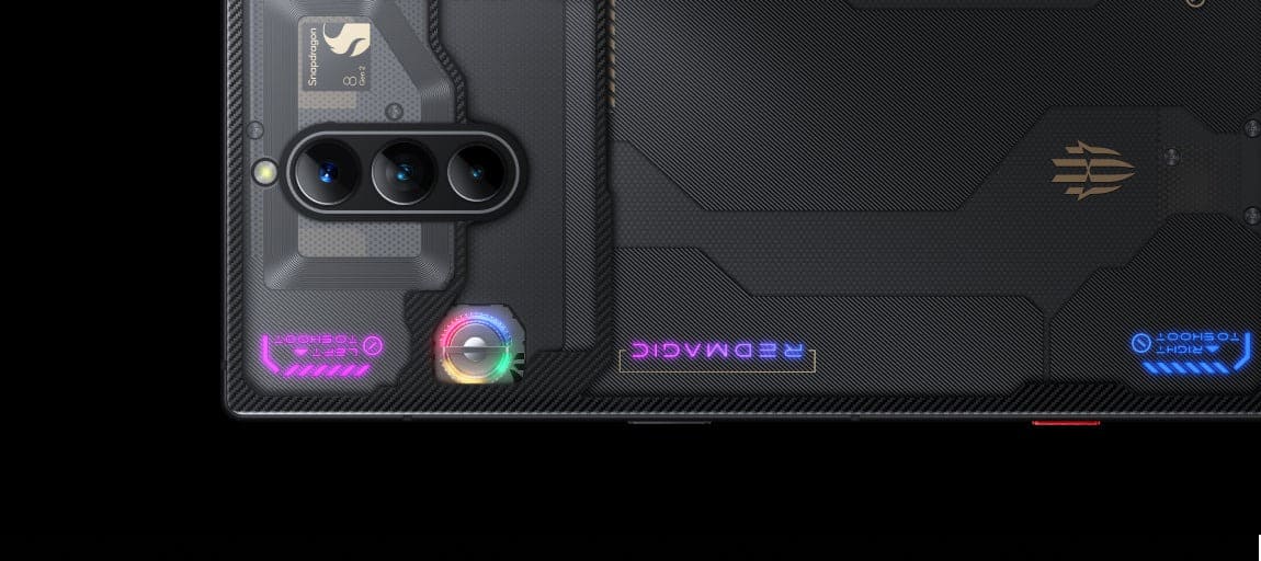 ZTE Nubia Red Magic 8 Pro 5G ĐÈN LED