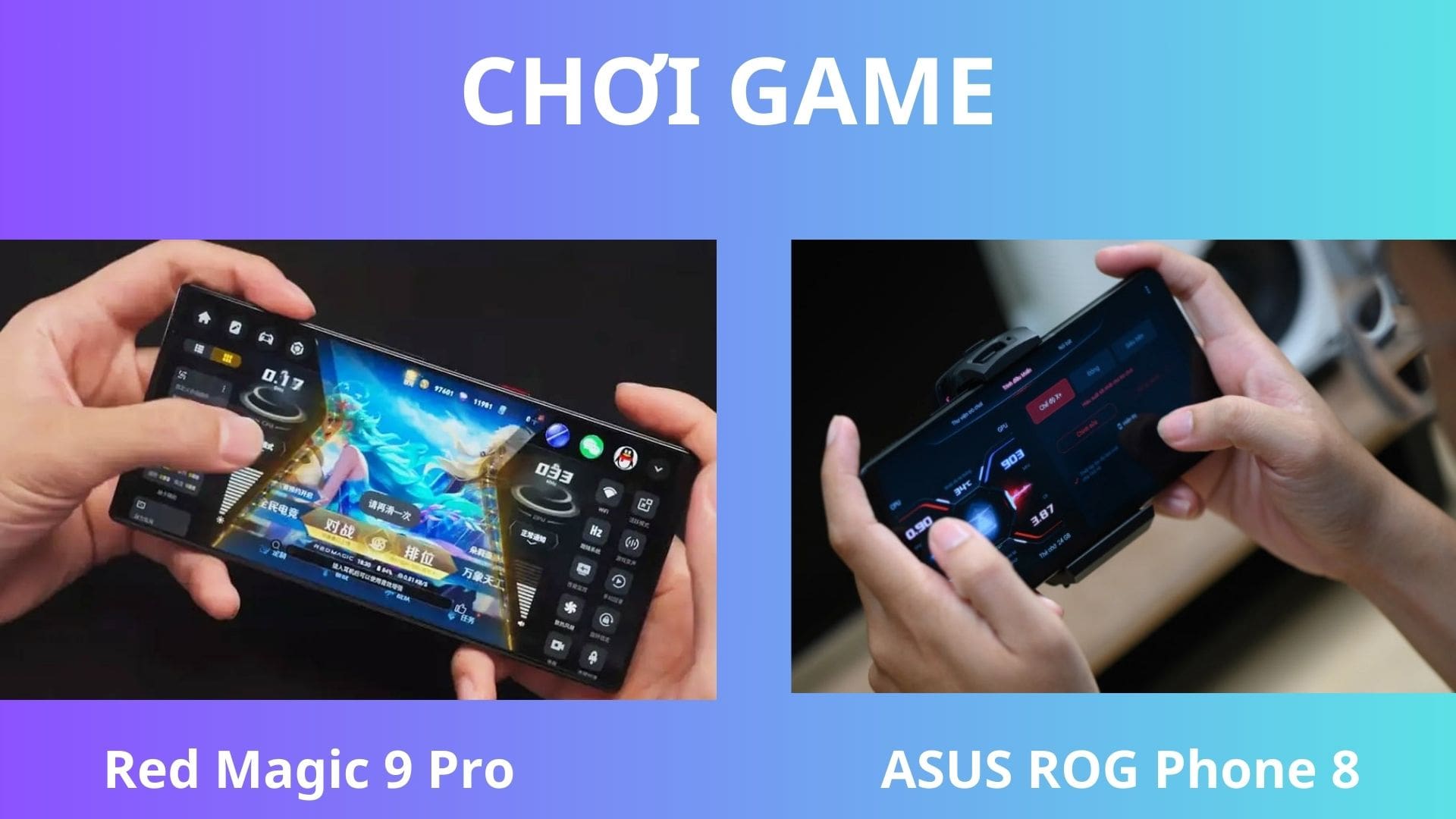 So Sánh ASUS ROG Phone 8 Pro Vs Red Magic 9 Pro Siêu Phẩm Gaming Phone Nào Đáng Mua Hơn? 13 ASUS ROG Phone 8 Pro Vs Red Magic 9 Pro chơi game