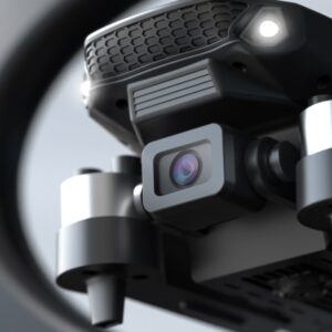 Flycam E88 Max camera trước