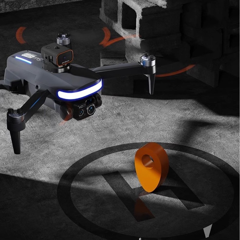 Flycam P14 Pro bay về vị trí xuất phát