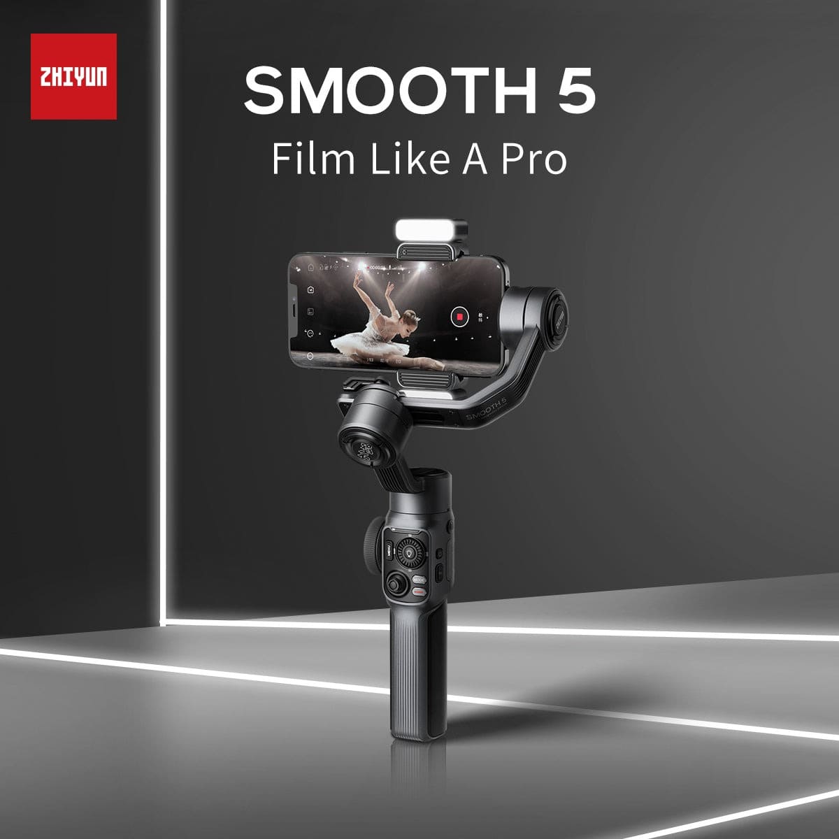 Gimbal Zhiyun Smooth 5 New Fullbox 13 Gimbal Zhiyun Smooth 5 chính hãng