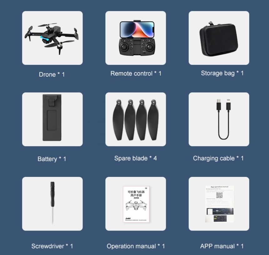 Flycam K996 Max New Fullbox 28 bộ sản phẩm Flycam K996