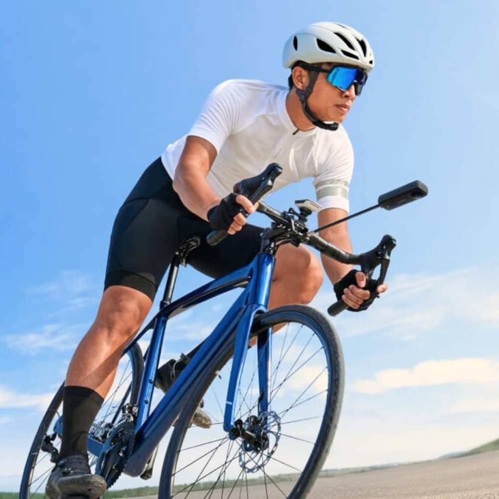 Camera Insta360 X4 gắn xe đạp