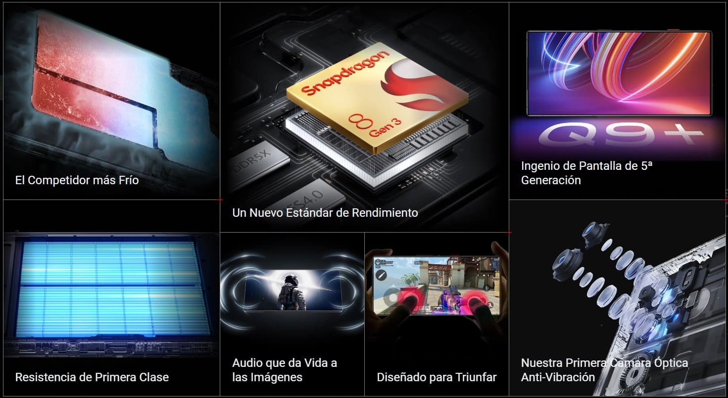 Điện Thoại ZTE Nubia 9S Pro Plus black