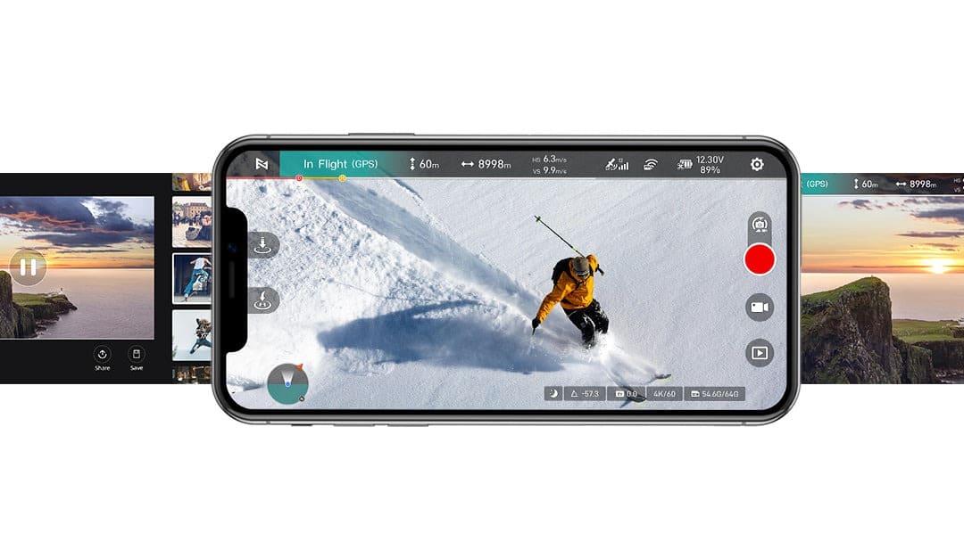 Flycam Fimi Mini 3 New Fullbox 58 Fimi Mini 3 ứng dụng navi