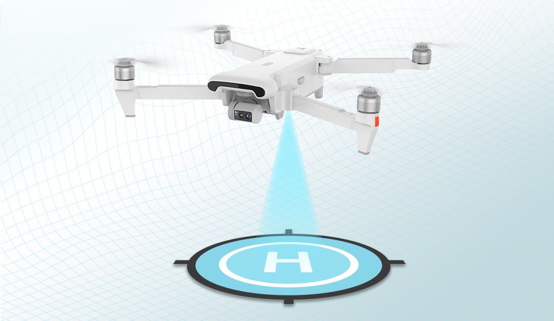 Flycam Fimi X8 TeLe New Fullbox 50 Fimi X8 Tele Chế Độ hạ cánh chính xác