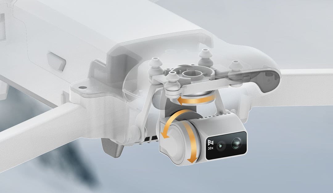 Flycam Fimi X8 TeLe New Fullbox 39 Fimi X8 Tele Trang Bị Gimbal Chống Rung 3 Trục