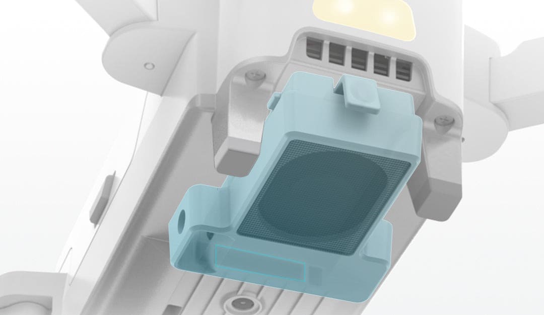 Flycam Fimi X8 TeLe New Fullbox 40 Fimi X8 Tele Trang Bị cổng lắp thêm phụ kiện