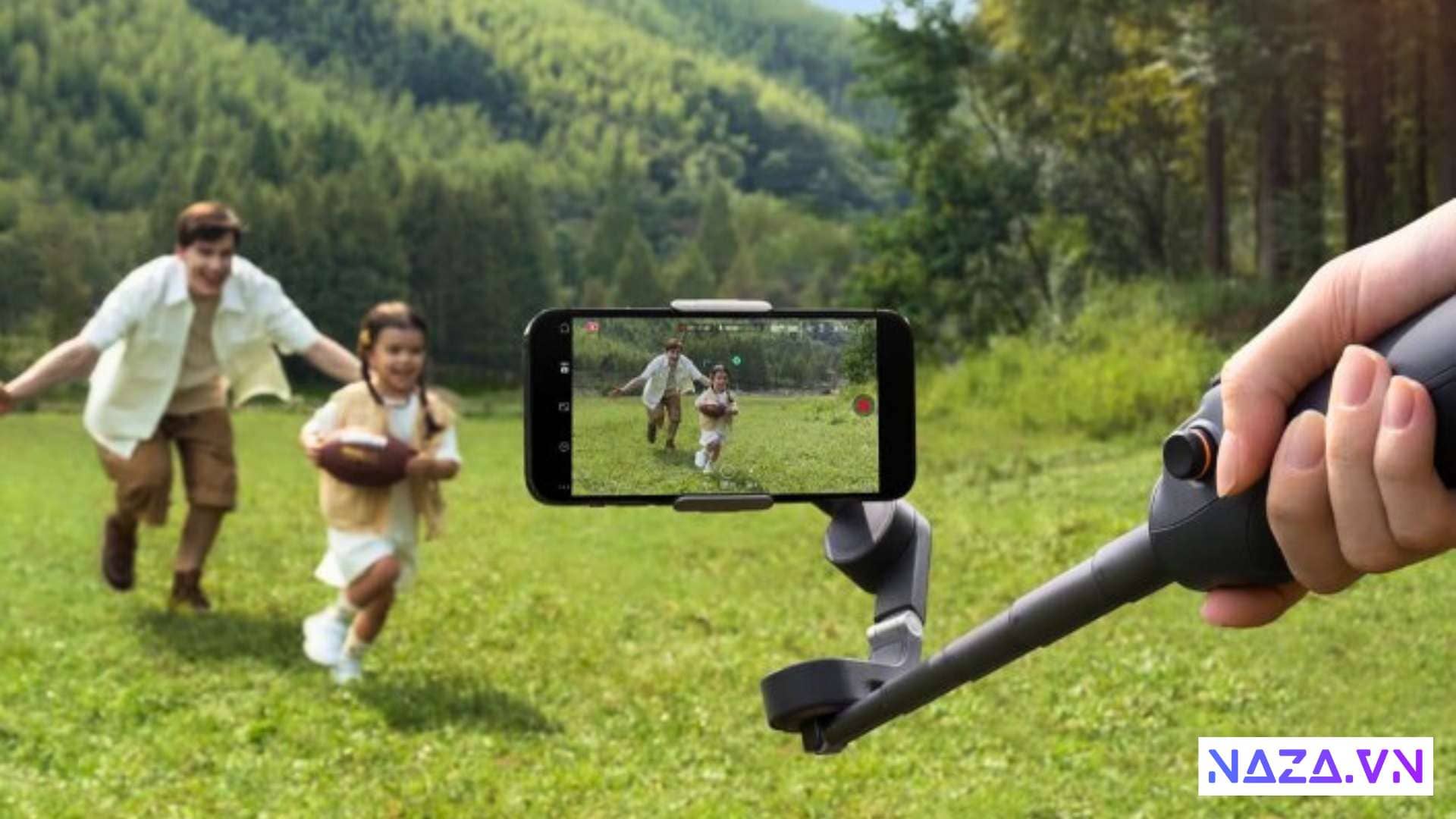 Gimbal DJI Osmo Mobile 6 New Fullbox 28 Gimbal DJI Osmo Mobile 6 quay action