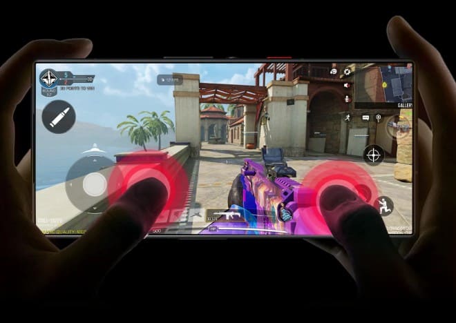 ZTE Nubia 9S Pro Plus black chơi game