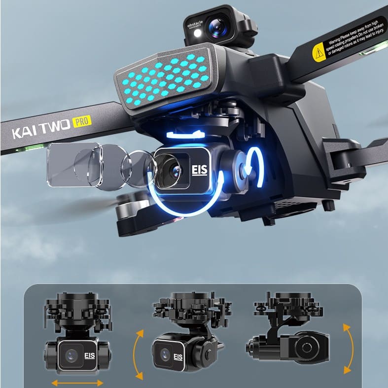 Flycam KAI TWO Pro gimbal chống rung 3 trục