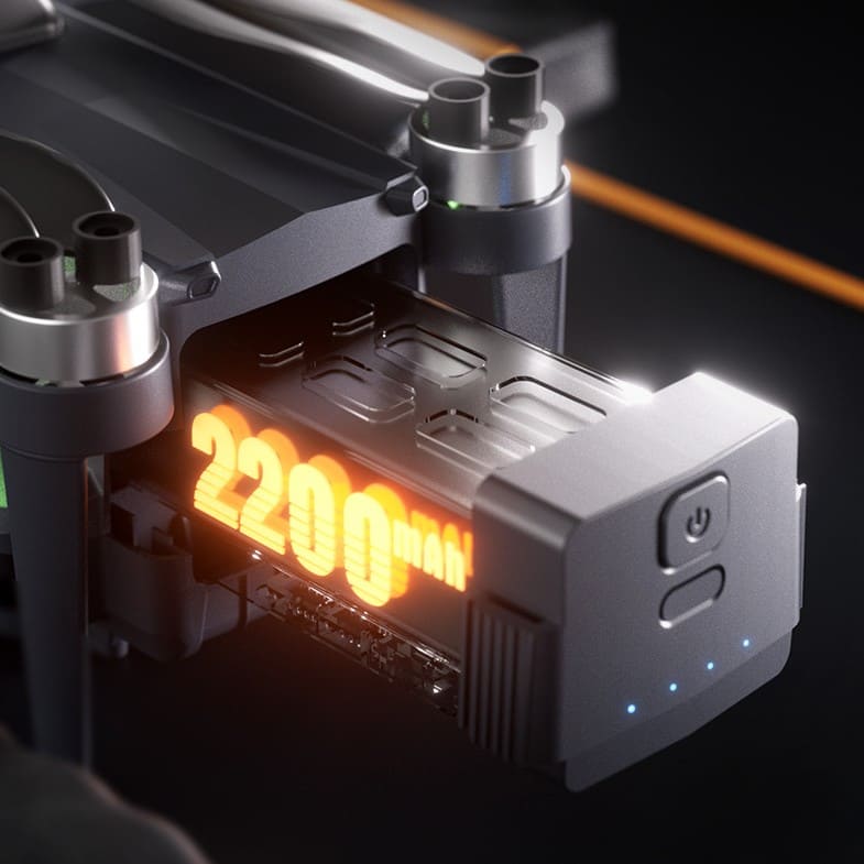 Flycam KAI TWO Pro pin dung lượng cao