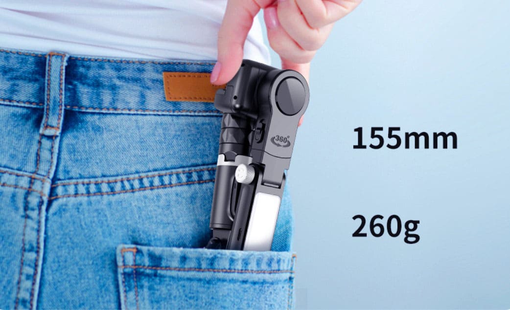 Gimbal Q18 Pro Chính Hãng Fullbox 26 Gimbal Q18 Pro Thiết Kế Nhỏ Gọn