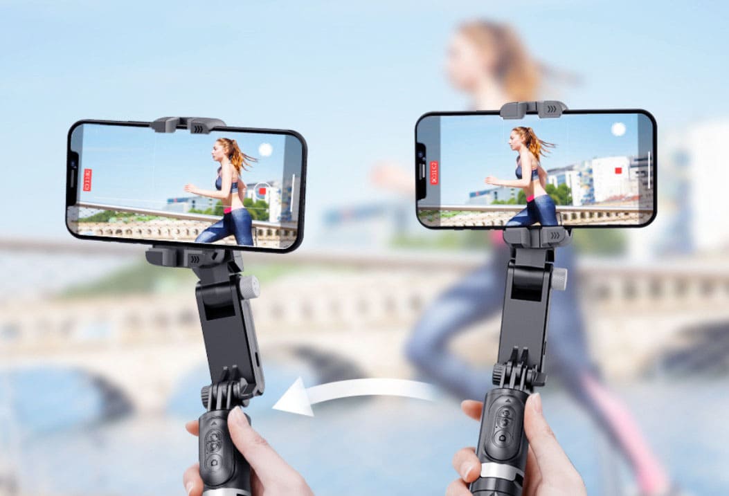 Gimbal Q18 Pro Chính Hãng Fullbox 25 Gimbal Q18 Pro chống rung hiệu quả