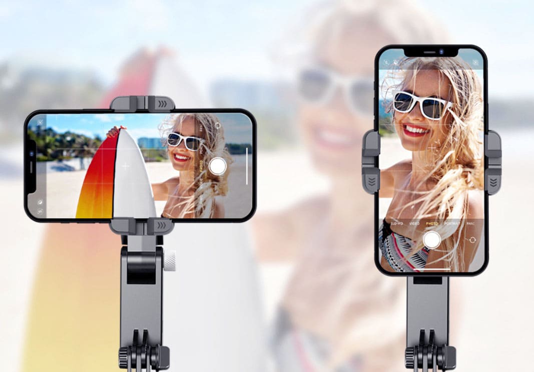 Gimbal Q18 Pro Chính Hãng Fullbox 31 Gimbal Q18 Pro quay ngang quay dọc