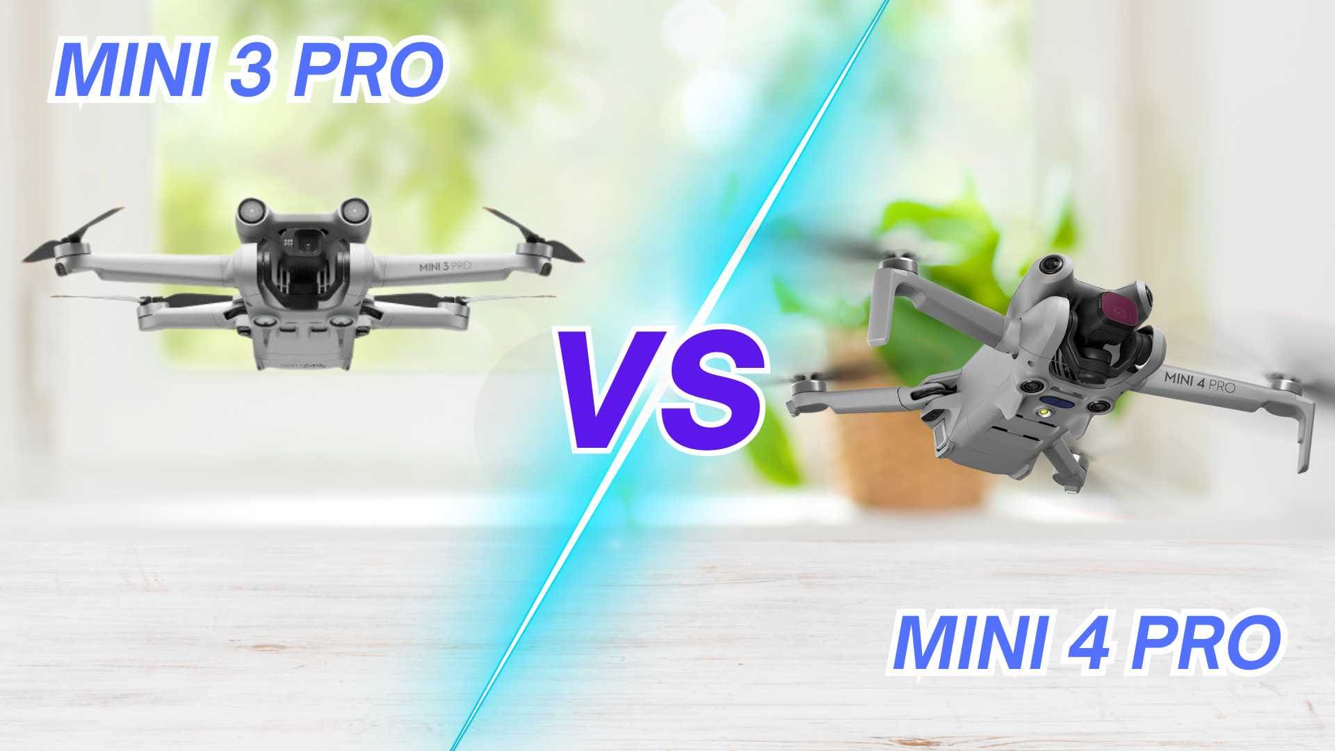 So Sánh Mini 3 Pro VS Mini 4 Pro
