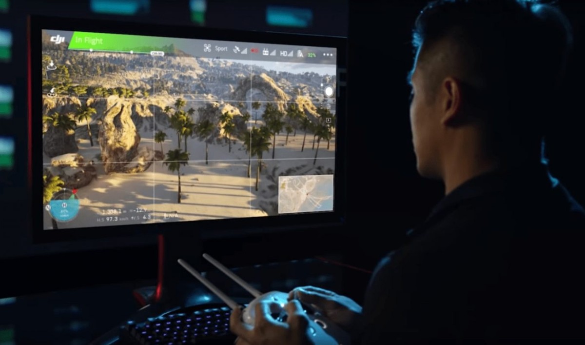 Phần mềm giả lập bay Flycam trên điện thoại