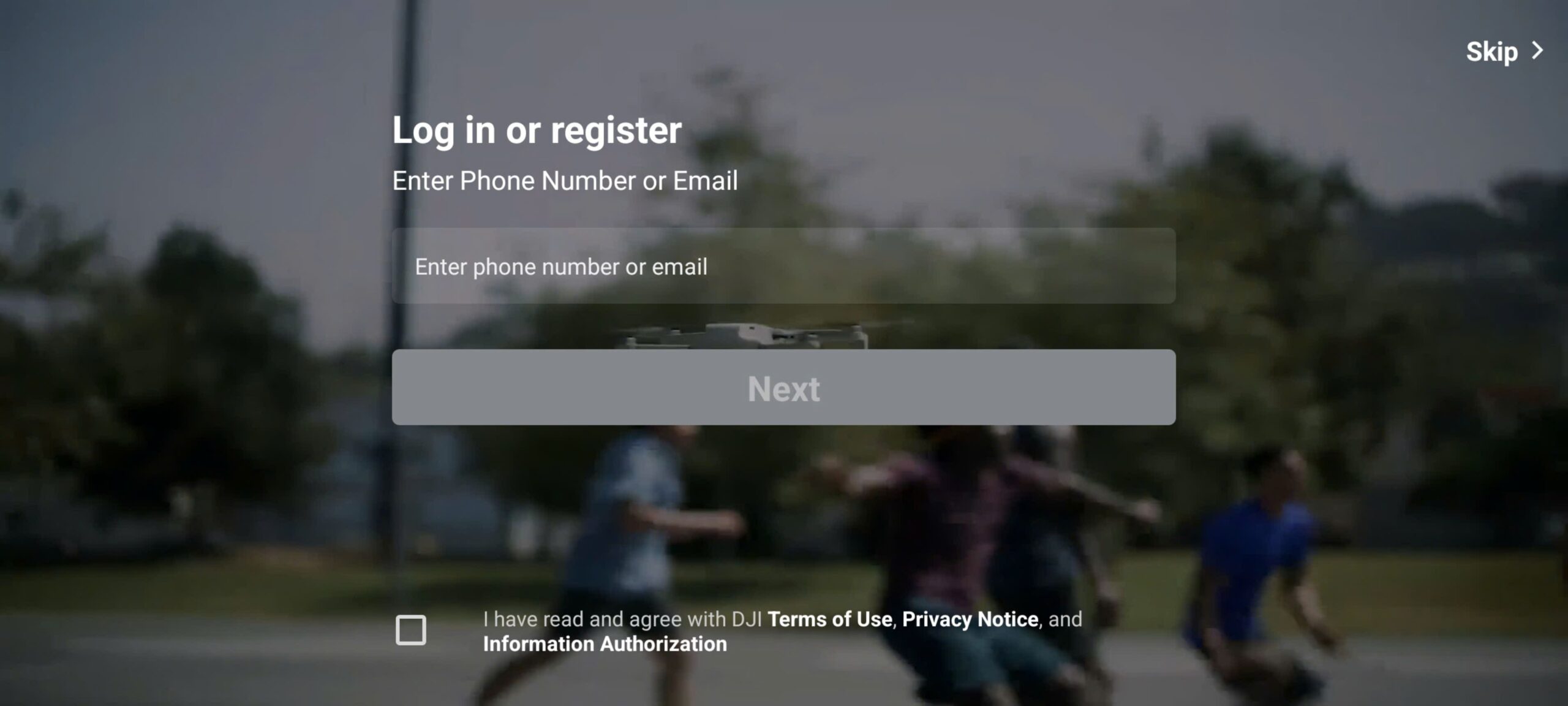 tải dji fly cho android đăng ký tài khoản