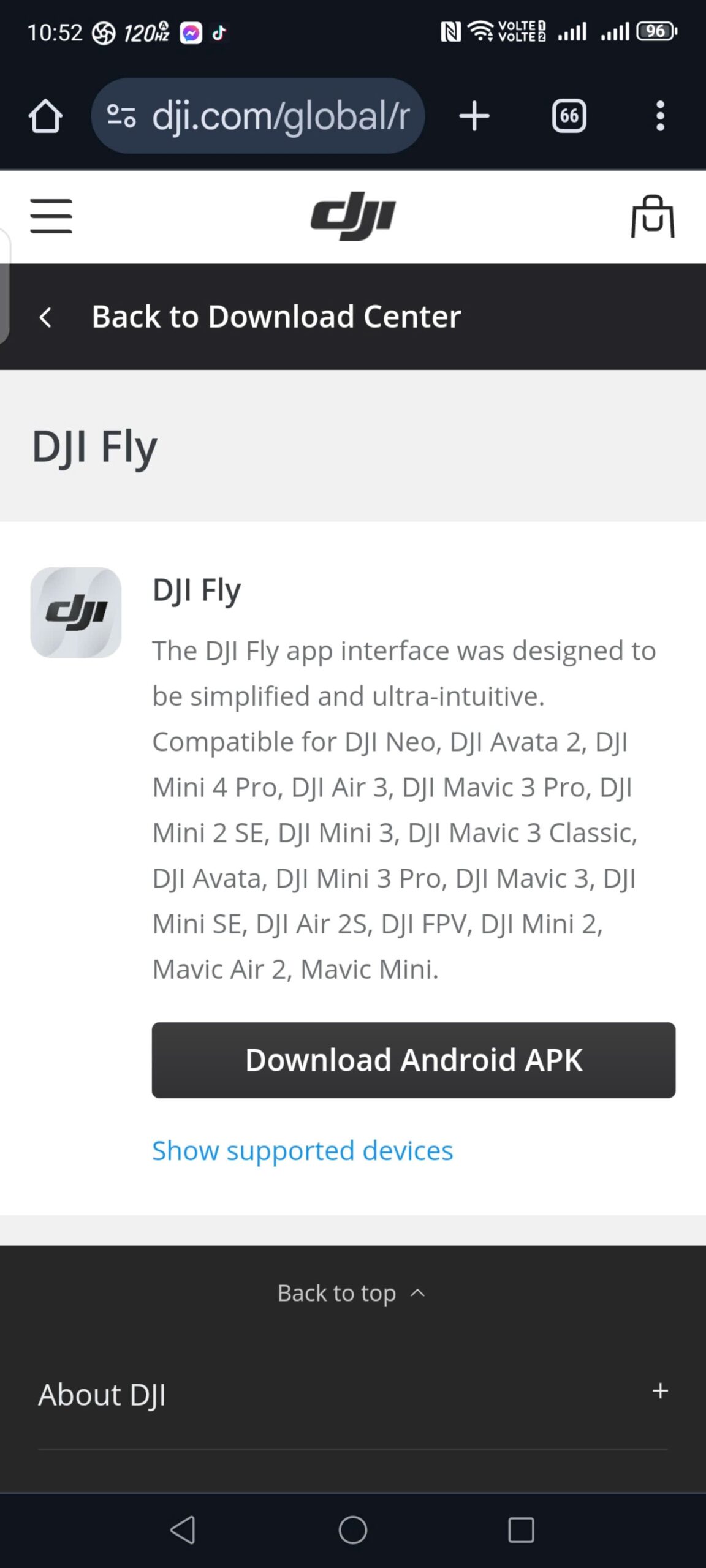 tải dji fly cho android trang chu