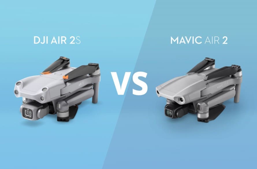 DJI Air 2 Vs Air 2s nên chọn chiếc nào