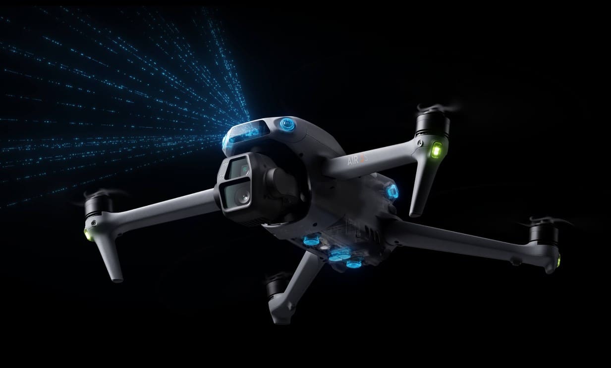 Flycam DJI Air 3S Cảm Biến Va Chạm