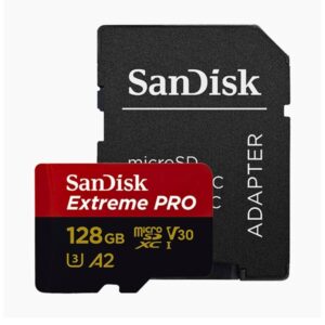 Thẻ Nhớ 128G Sandisk Extreme Pro Chính Hãng khay