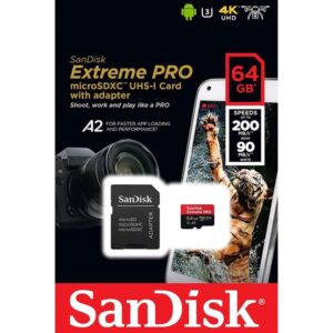 Thẻ Nhớ Sandisk 64G Extreme Pro fullbox